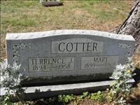 Cotter, Terrence J. and Mary